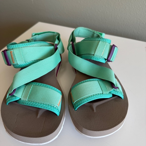 Merrell Alpine Strap Womens 7 Mint Green Sandals - Picture 9 of 10